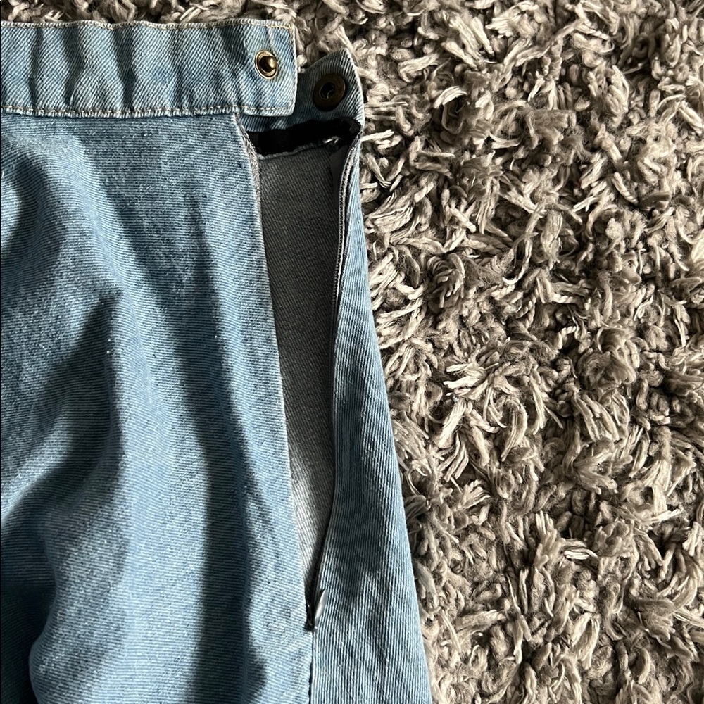 Denim Blue Women's Skirt - Picture 4 of 5
